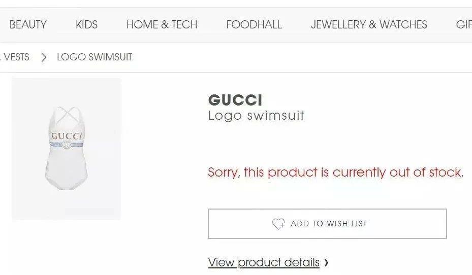 gucci泳衣不防水,gucci不防水的泳衣