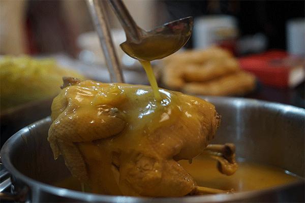 五分钟搞定港式花胶鸡火锅,清汤花胶鸡火锅