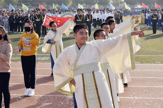 渭南桃园小学运动会开幕式,渭南小学生运动会开幕式