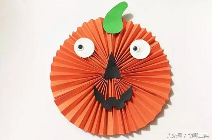 万圣节南瓜幼儿黏土手工,万圣节南瓜图片手工制作