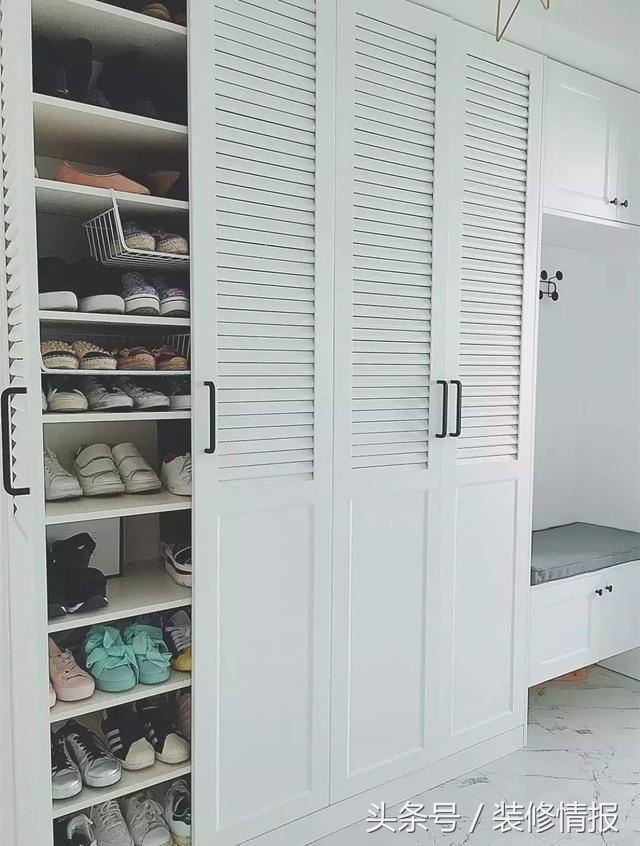 3.4米入门玄关鞋柜100例尺寸图,38款玄关鞋柜尺寸