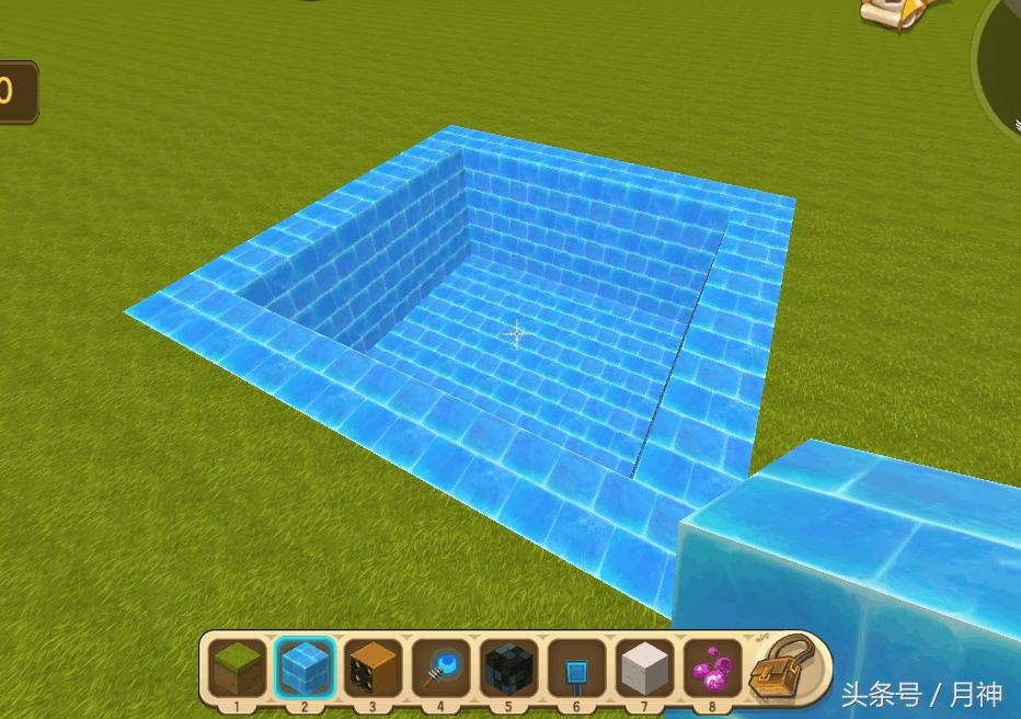 迷你世界大神建造水上乐园,迷你世界建造水滑梯大挑战