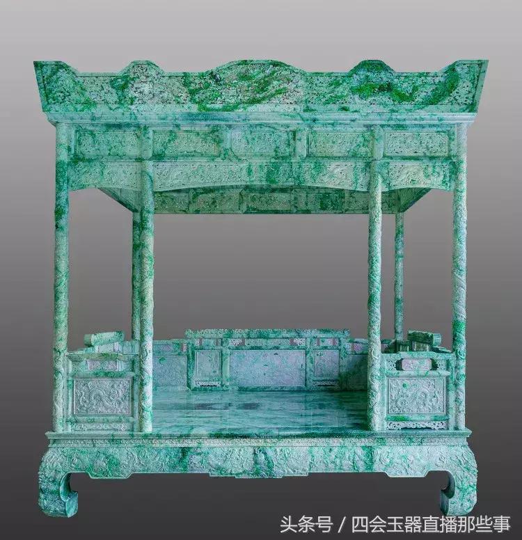 玉雕龙床,稀世珍品龙床