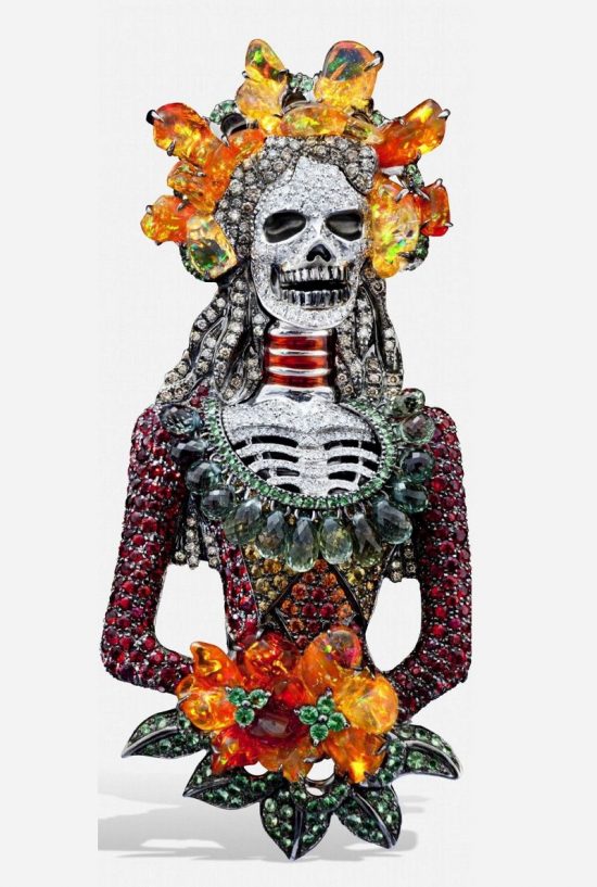 充满魔幻风格的珠宝首饰,暗黑系珠宝首饰