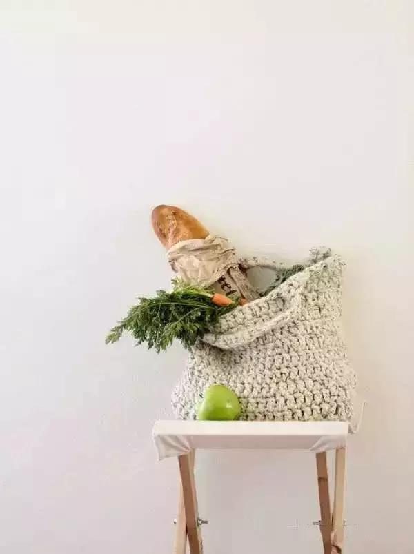 用毛线做收纳袋怎么做,用环保购物袋手工制作幼儿