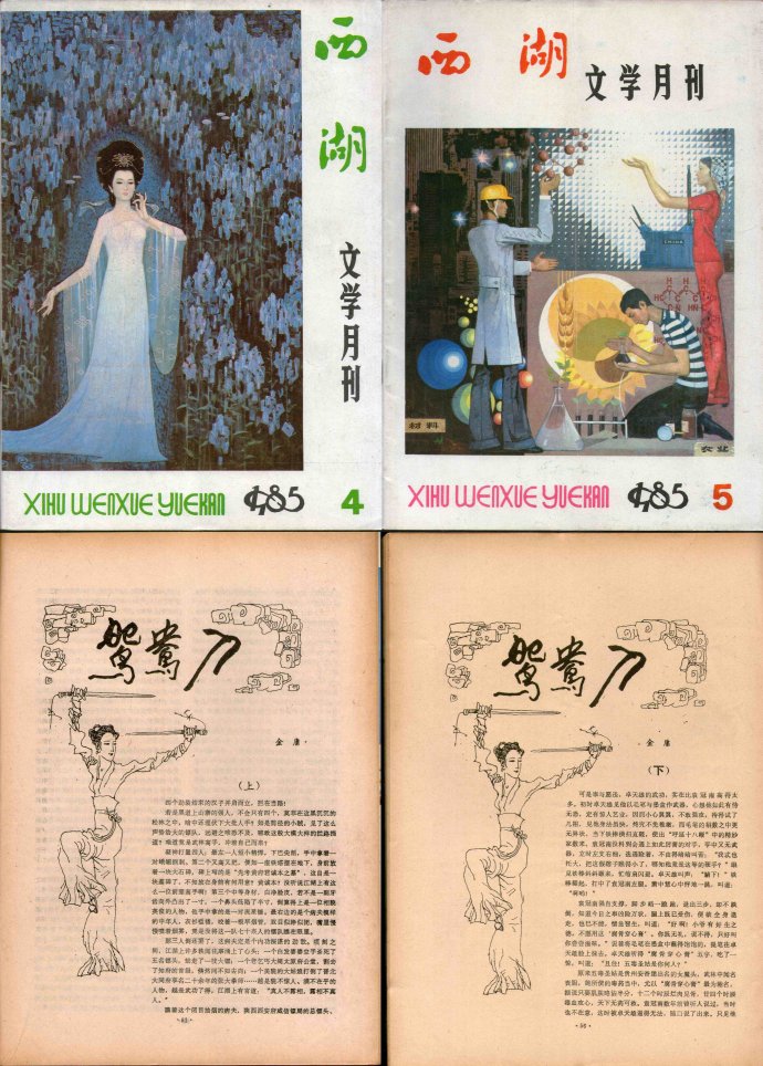 飞雪连天射白鹿是金庸的哪部小说,飞雪连天射白鹿金庸的小说