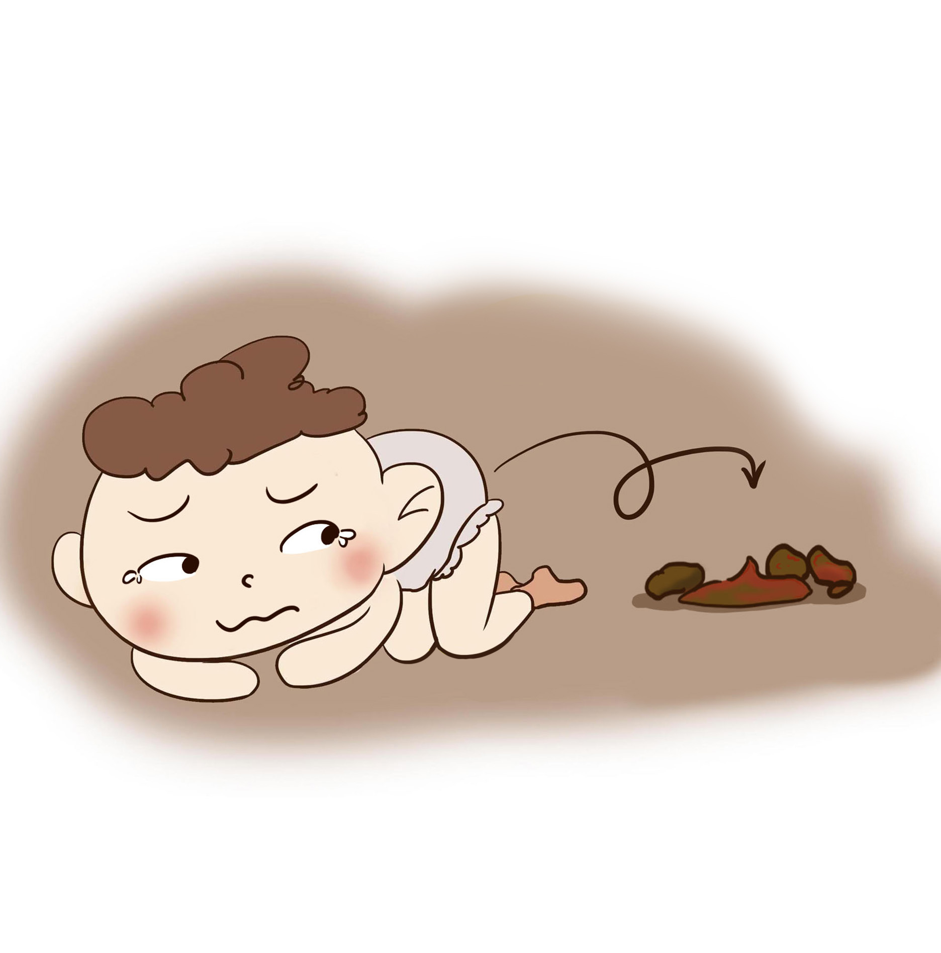 10个月宝宝攒肚和便秘有什么区别,宝宝几天不拉便便是便秘还是攒肚