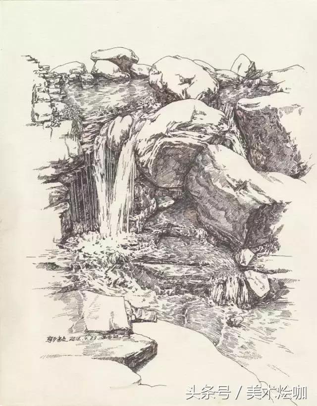 速写风景是什么课程,速写风景一点构图