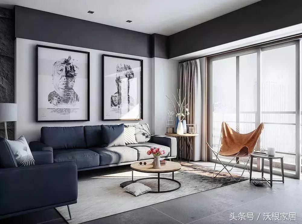 简约风格地砖是灰色配什么踢脚线,灰色哑光地砖800*800铺贴效果