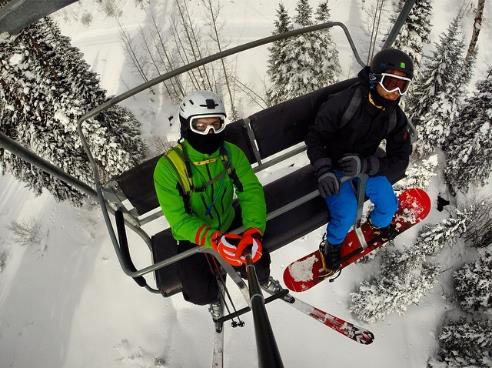 美国滑雪胜地夏天,科罗拉多滑雪的风景真是太好了