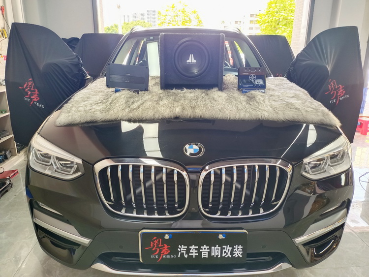 莆田宝马x3汽车音响改装升级,宝马汽车x3音响汕头改装