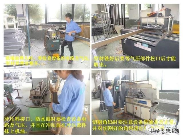 铝合金门窗制作自学教程大全,铝合金门窗幕墙施工流程