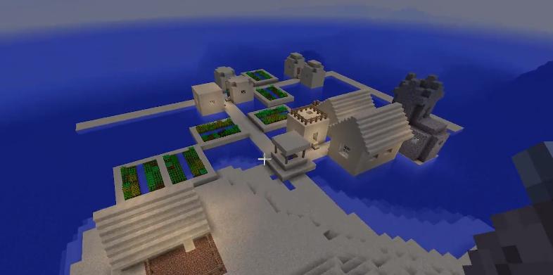 我的世界八大稀有村庄地图密码,我的世界10大稀有的村庄