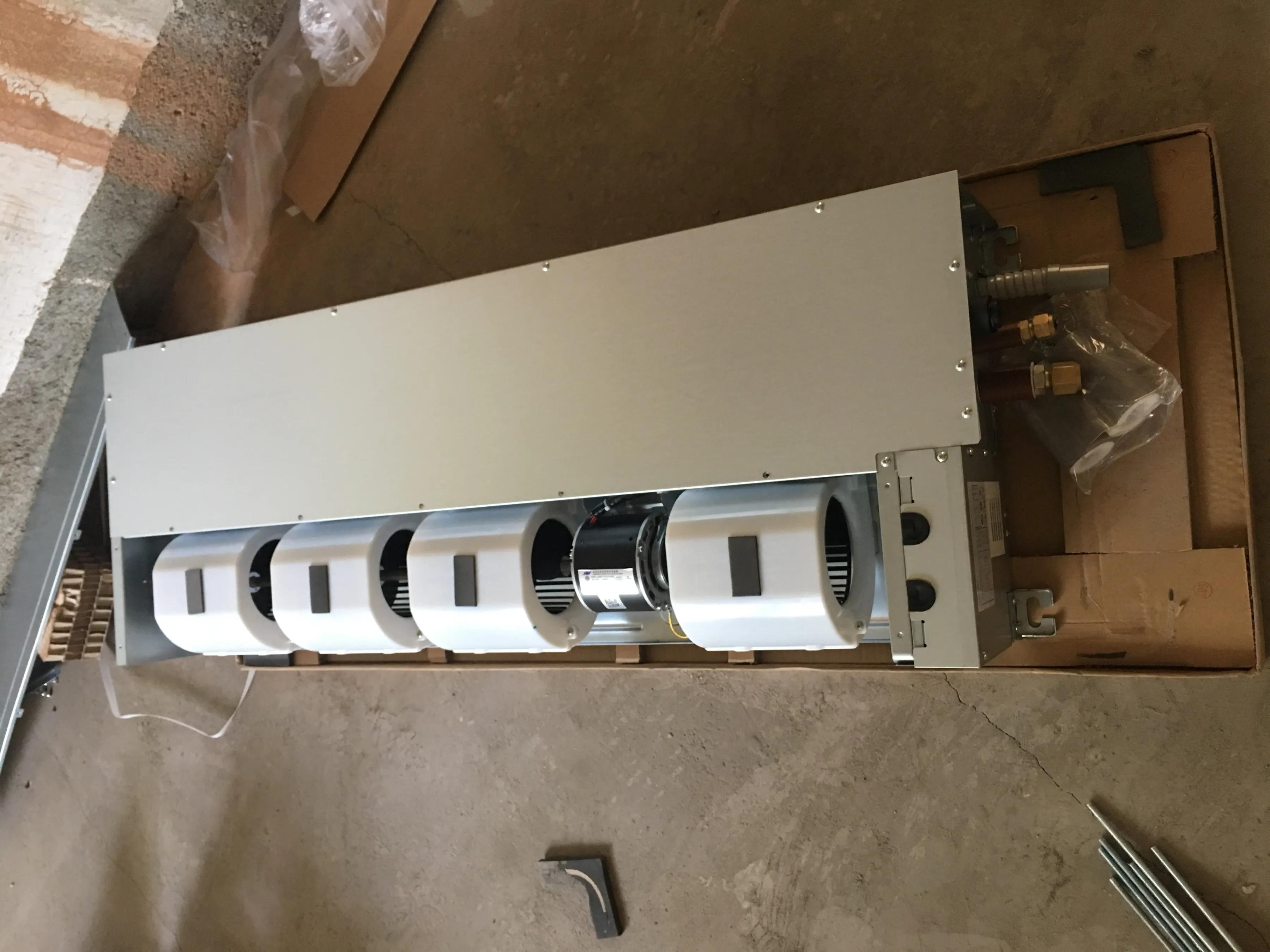 今天开始给家里安装中央空调