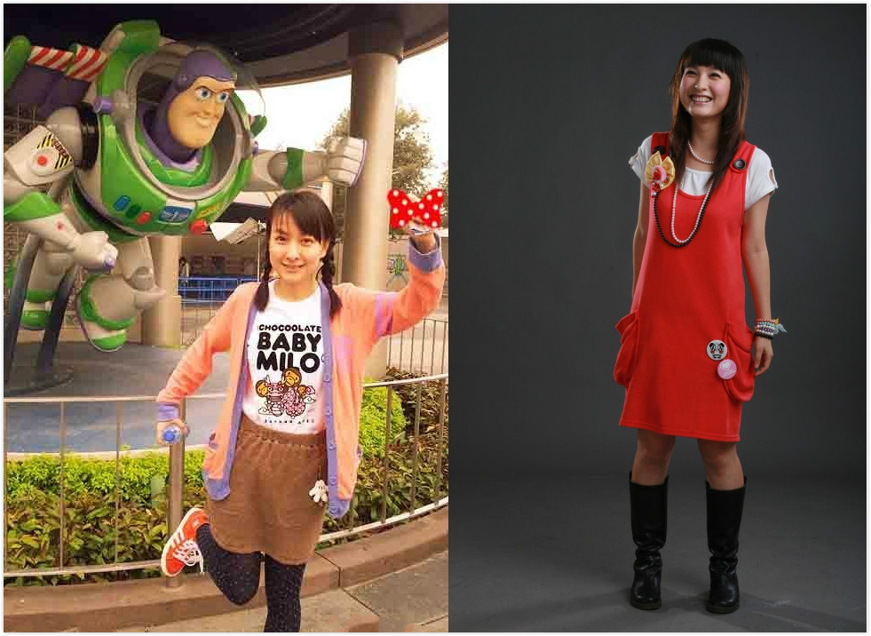 吴昕吊带露背装,吴昕穿红色中筒袜