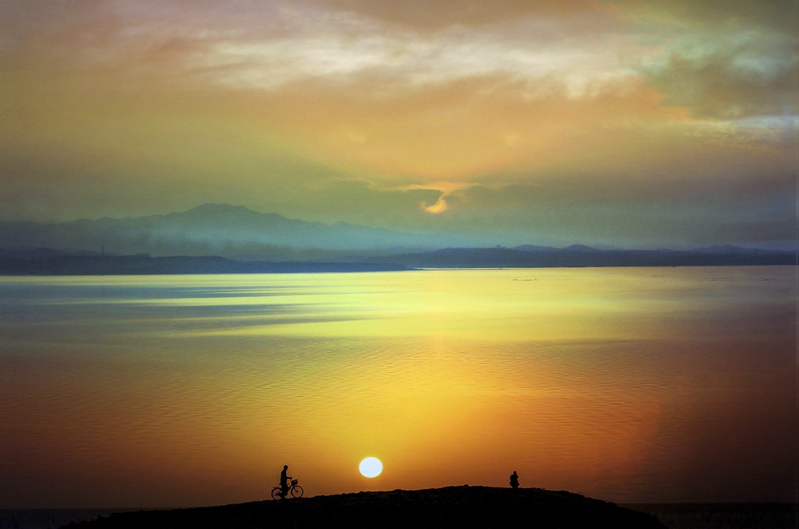 淹没的耿集古镇，邱公城若隐若现｜南桥琴