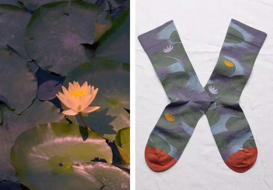 优雅气质花纹蕾丝船袜 (亚洲民族复古风短棉袜)