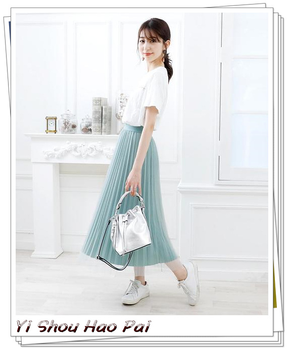 女生网纱裙穿搭技巧,夏天半身网纱裙的穿搭方法