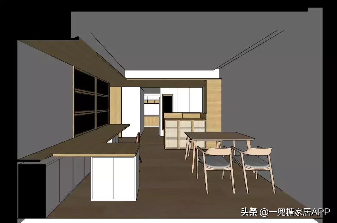 武汉77平米小户型装修,武汉77平两房现代简约