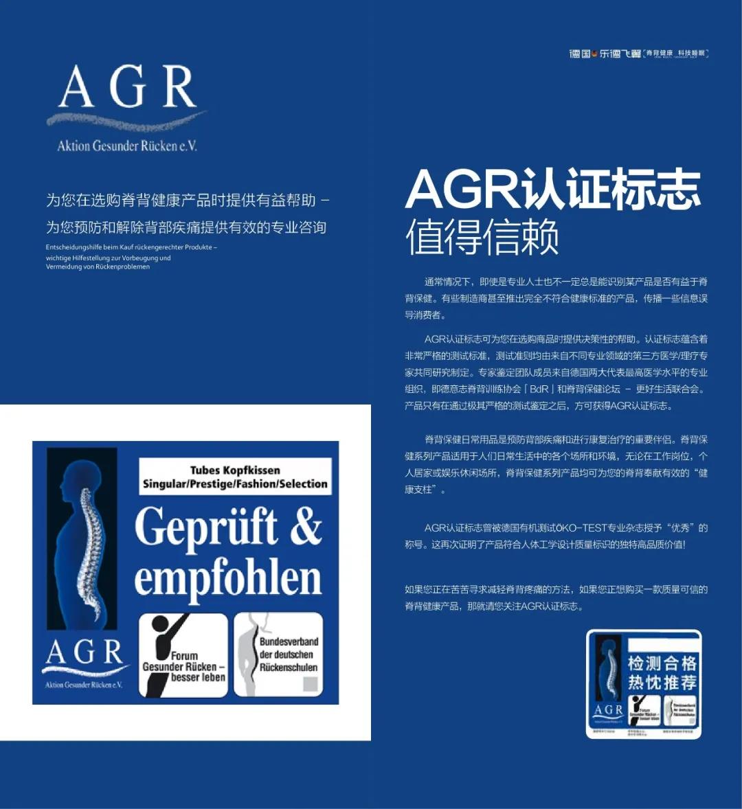 Lattoflex：脊背健康，科技睡眠。AGR专业护脊认证