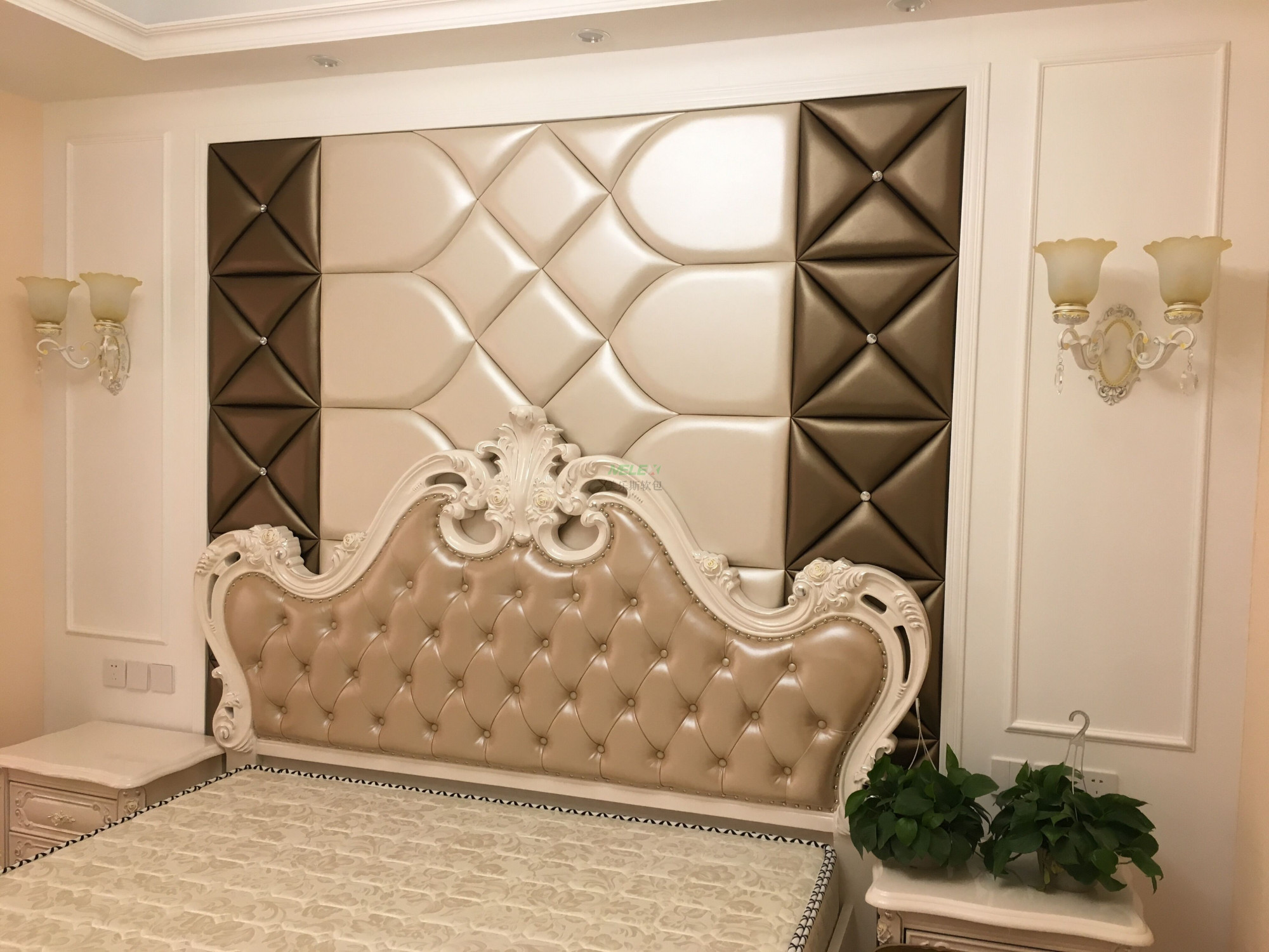 如何制作软包床头背景墙,床头背景墙到底做不做