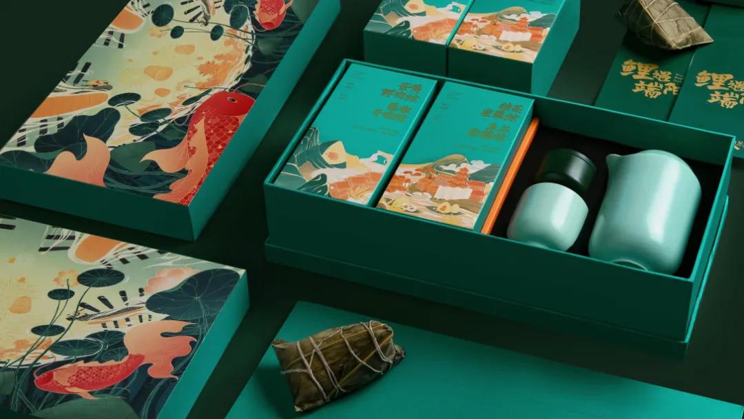 端午礼盒设计很好,端午礼盒包装设计