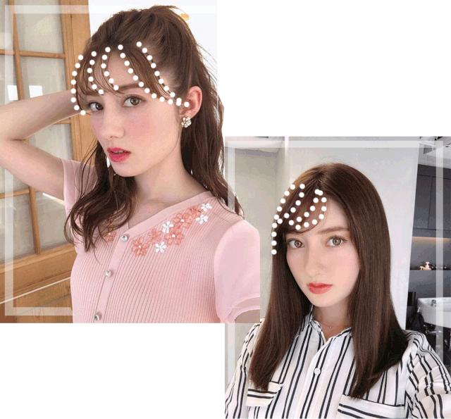 娃娃脸适合丸子头的刘海,圆脸八字刘海蛋卷头