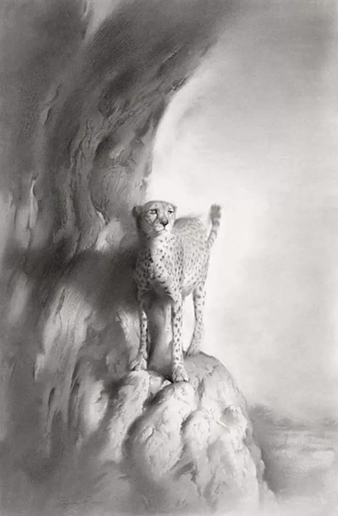 异域奇境、恍如隔世,迪兰·斯科特·皮尔斯的水彩画,真的超美