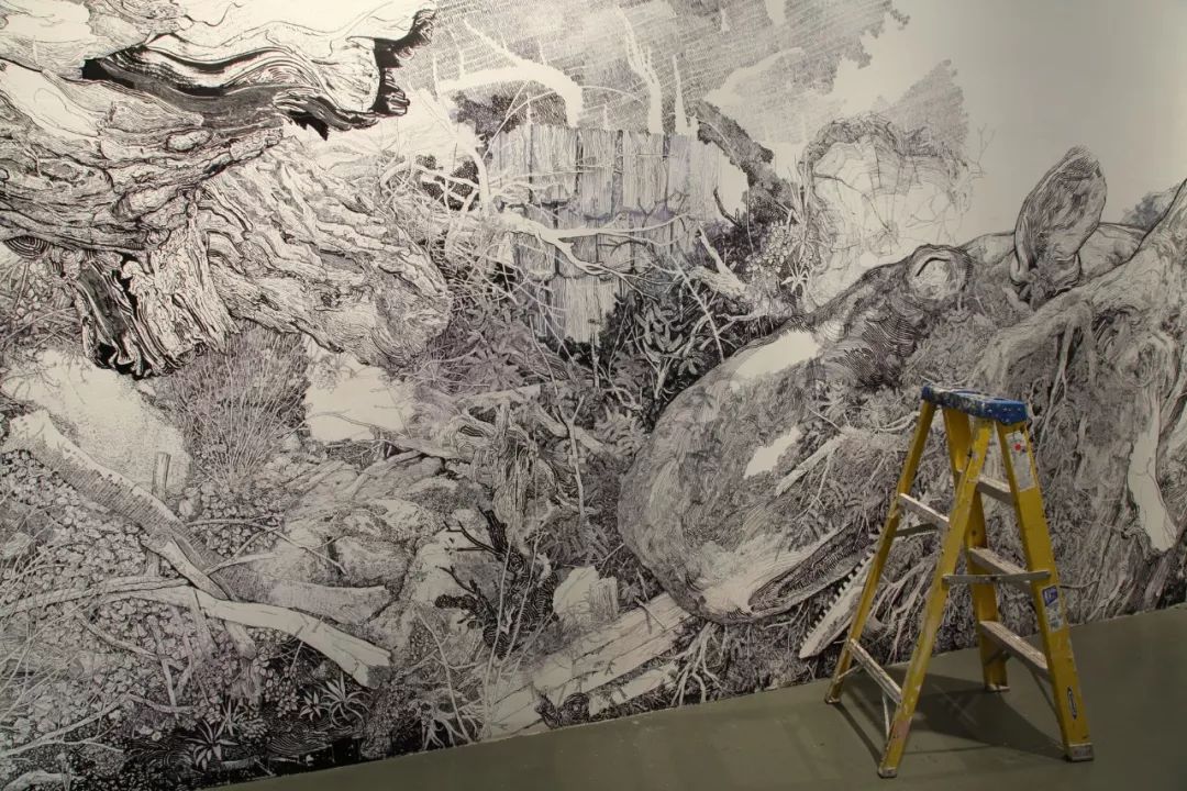 你家的墙贴,墙绘自己的家