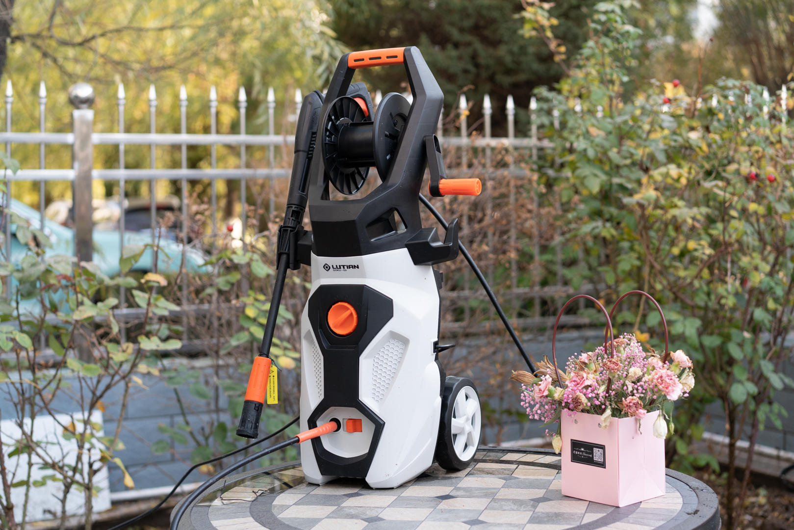 半价入手绿田悟空g4c洗车机,绿田悟空高压洗车机安装教程