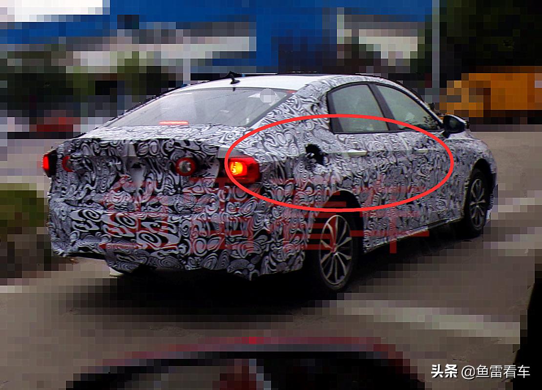 大溜背、破浪式腰线，奇瑞M1E实车高清图再曝，果然是运动风格