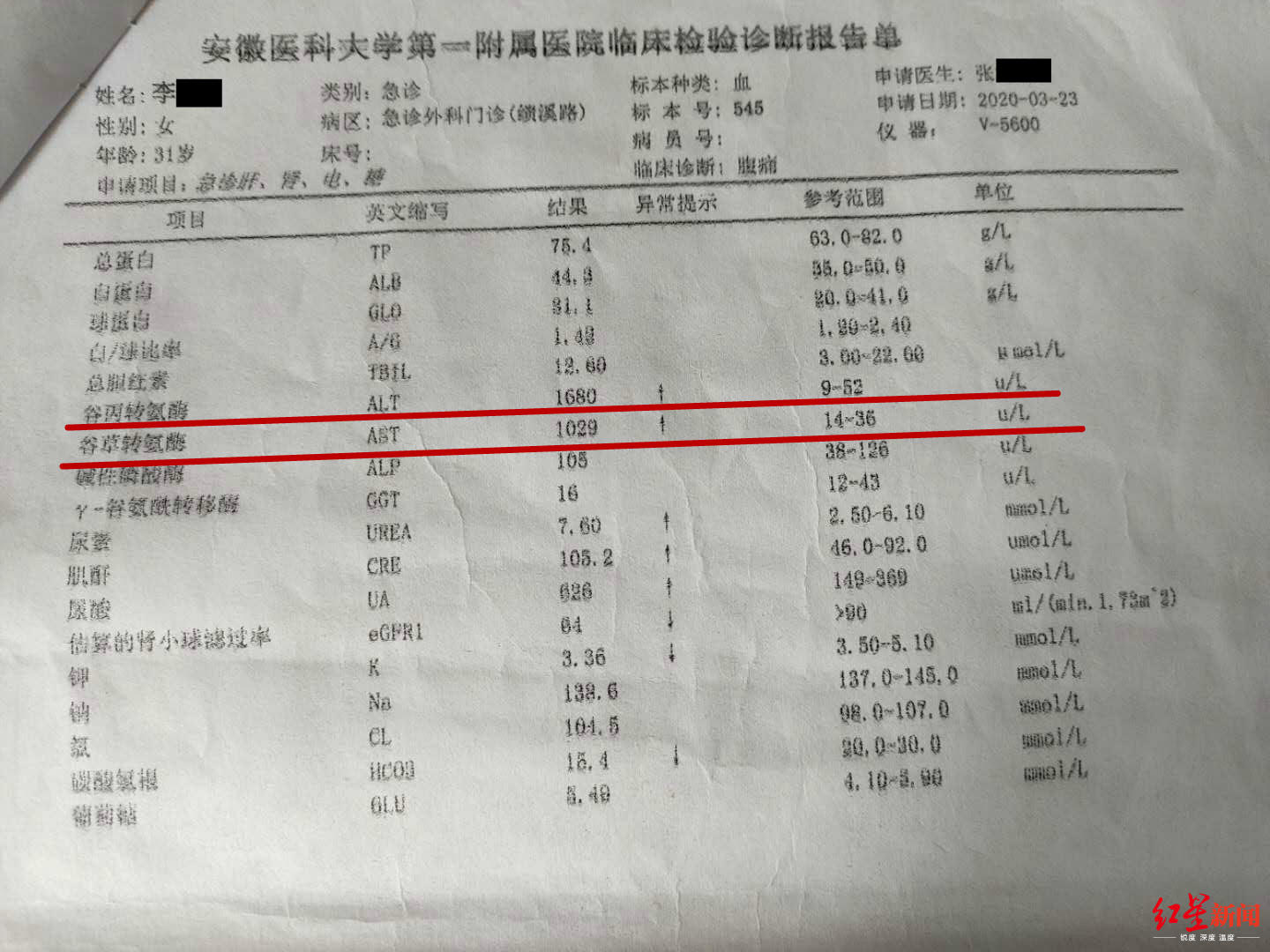 31岁女子腹痛便血,医生多次称没事后次日猝死