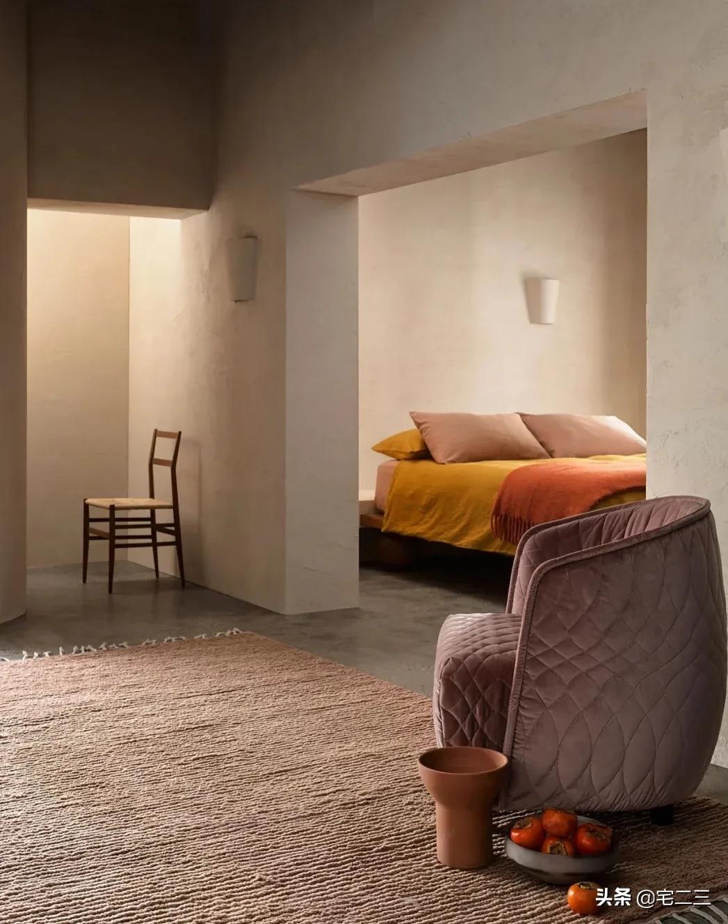 房间地毯推荐博主,国外博主的家地毯