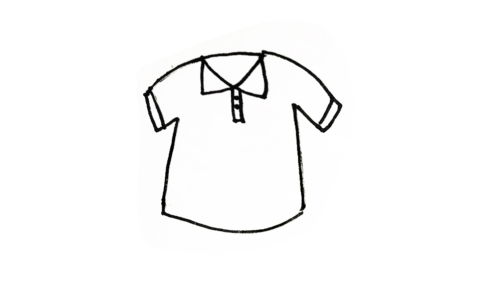 衣服卡通图片简笔画,古代衣服简笔画卡通