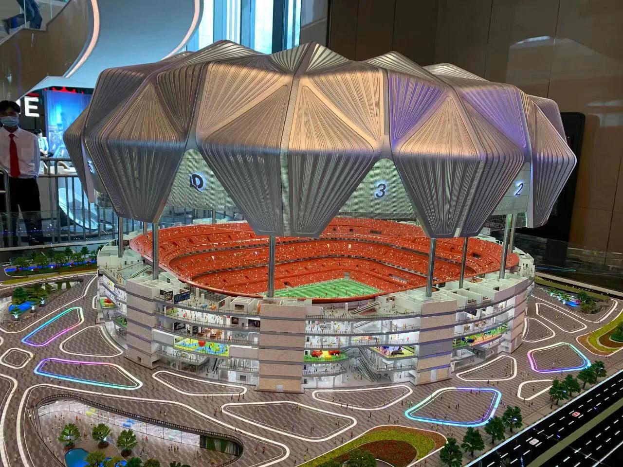 恒大足球场工地施工建设最新进度,广州恒大足球场最新进度