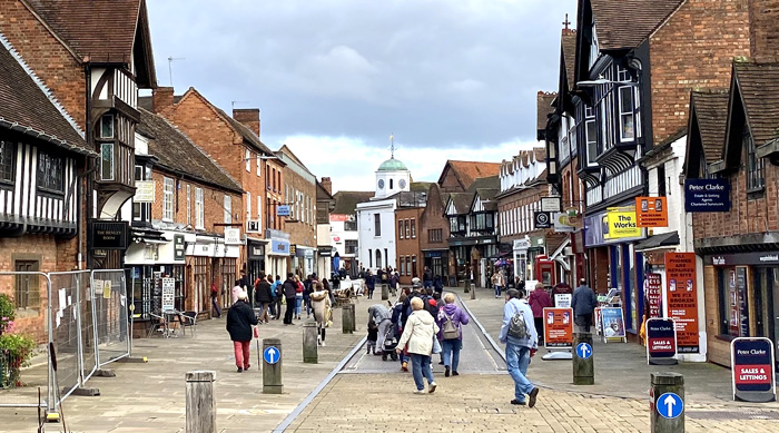 英国斯特拉特福位置,英国莎翁故居