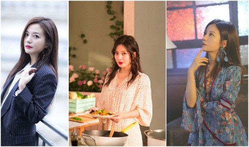 赵薇胖的时候发型短发,赵薇发型中短发