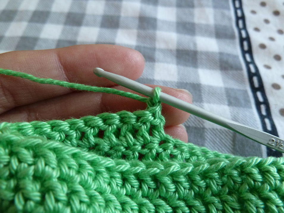 钩织护指套教程,半指分指手套钩织教程
