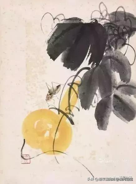 齐白石葫芦精品图片,齐白石葫芦国画
