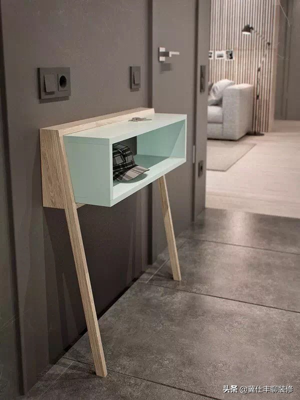 北欧卧室木纹砖铺贴效果图,北欧木地板砖房间效果图