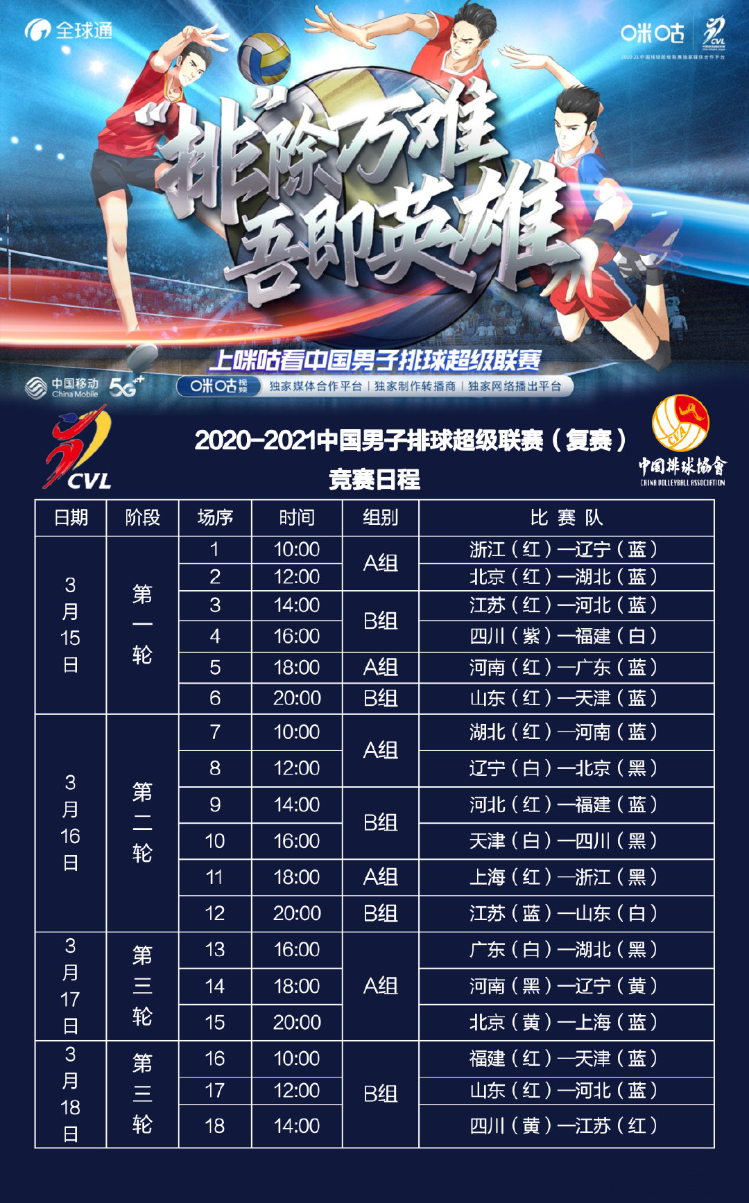 韩国男排联赛直播在哪看,世界男排联赛中国男排赛事直播