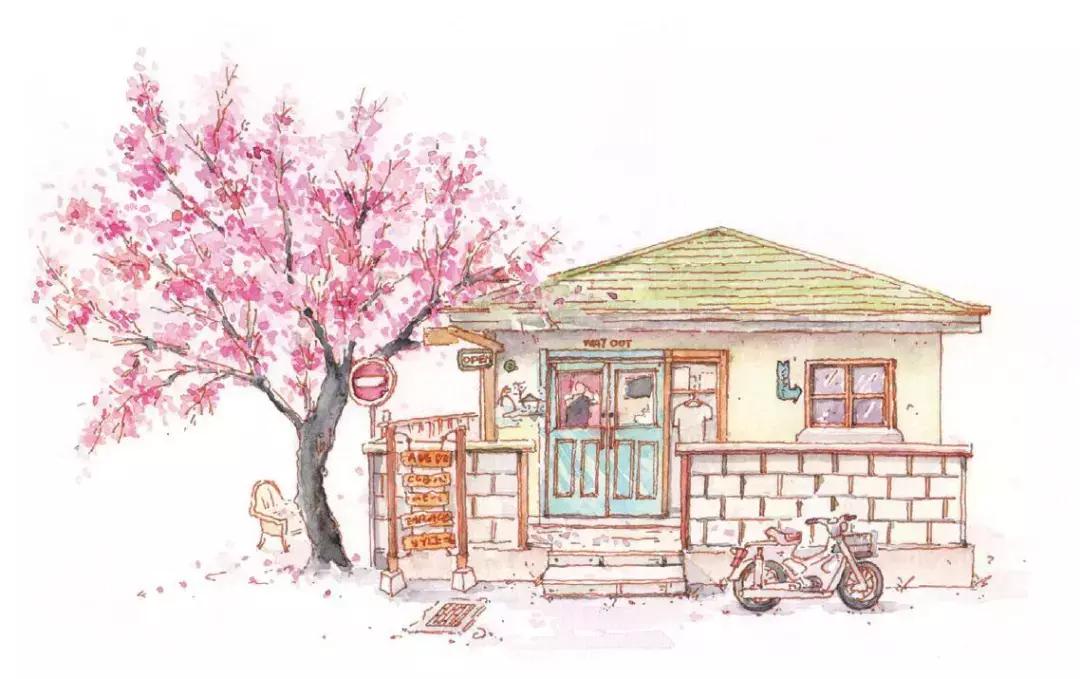 不用花钱就能圣地巡礼？看大神用钢笔淡彩带你花样旅行