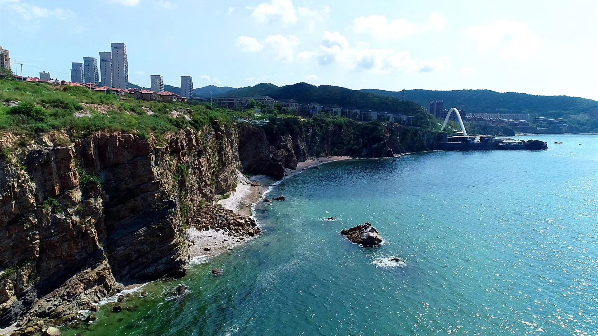 “醉”美大孤山幸福新生活