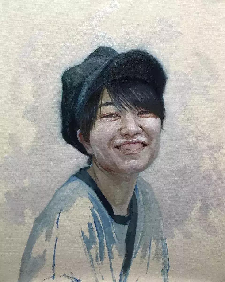 冷军超写实绘画是怎么画出来的,中国媲美冷军的超写实人物画家