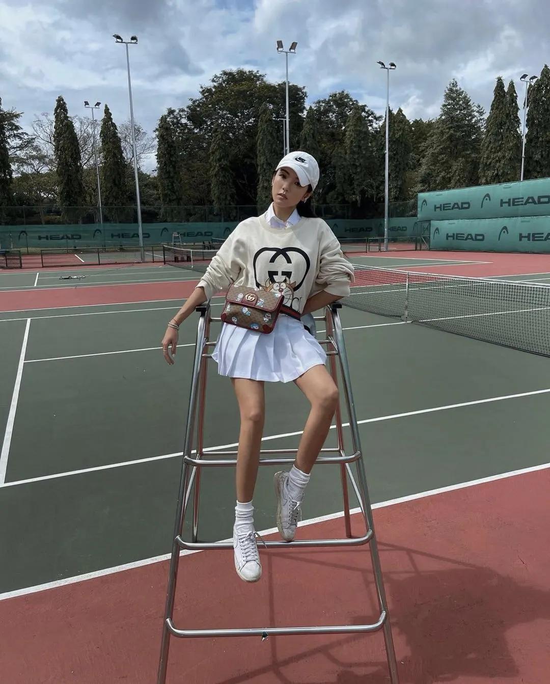 瑜伽网球服穿搭,瑜伽运动服款式