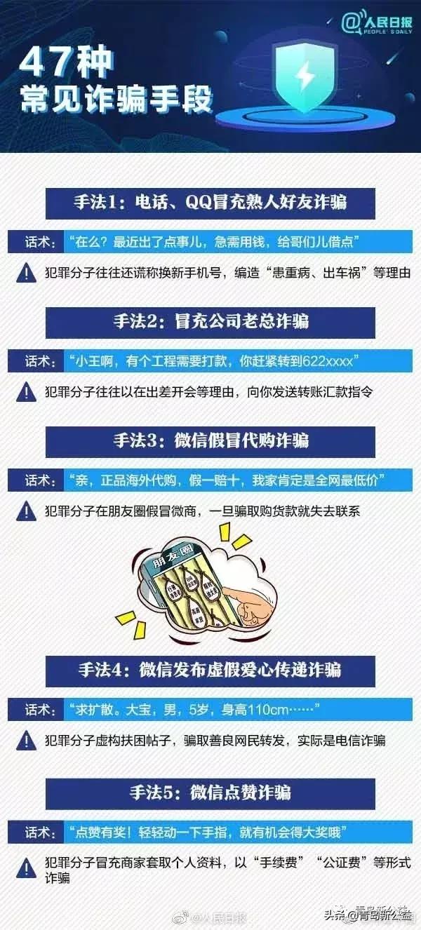 常见6大诈骗手法,揭发当前常见高发的几种诈骗手法