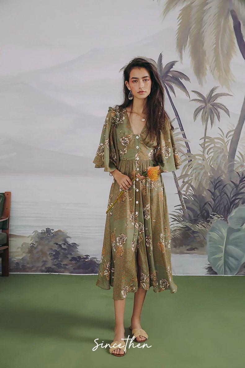 轻熟性感,这3家店的「西装+衬衣+连衣裙」带着法式慵懒