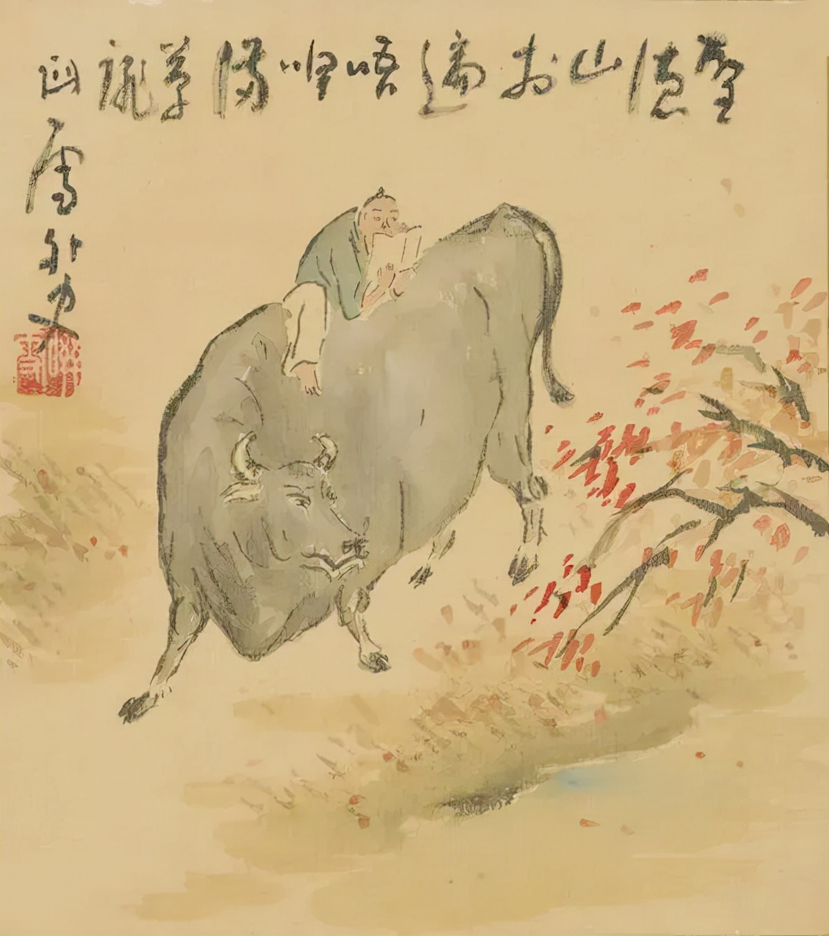 傅抱石和桥本关雪,桥本关雪这画值多少钱