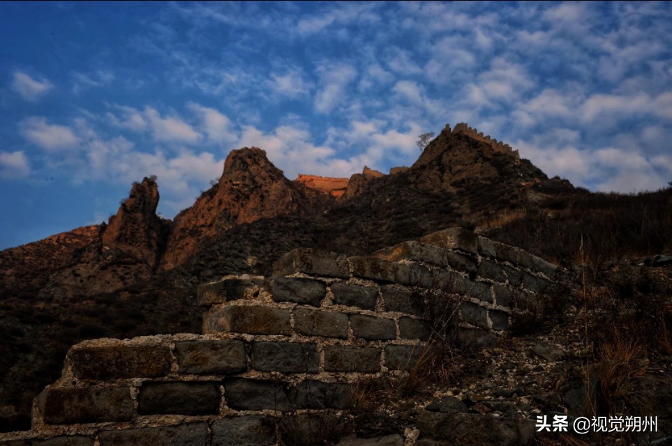 山阴，广武明长城塞外的长城