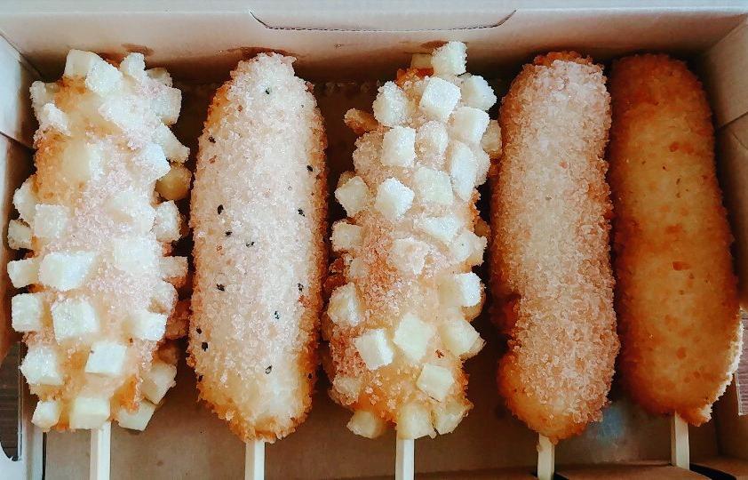 韩国市场的热门小吃韩国街头小吃,韩国人吃韩国美食